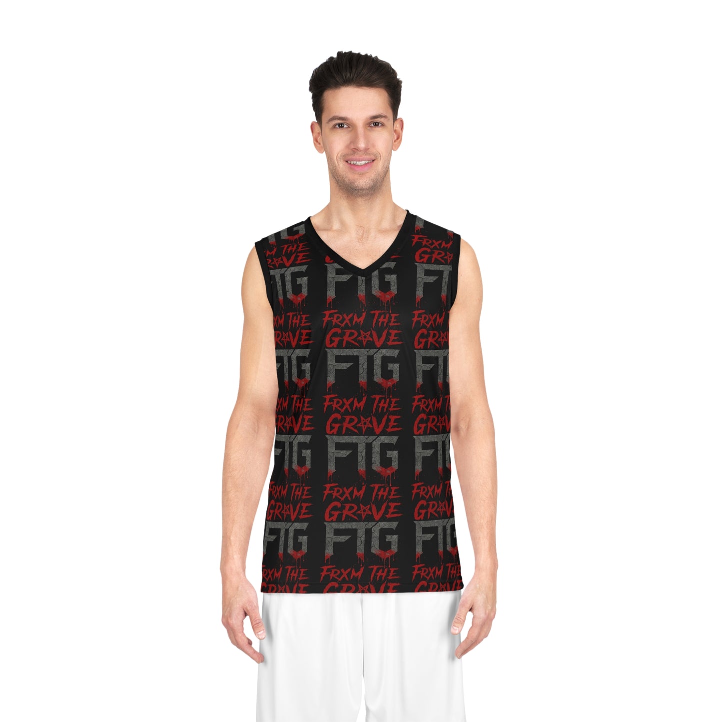 Bold Basketball Jersey for Streetwear Enthusiasts | Graphic Sports Jersey, Casual Wear, Basketball Gift, Urban Apparel, AOP Design